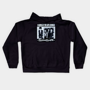 Russian Roulette 1982 Punk New Wave Throwback Kids Hoodie